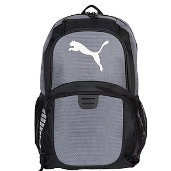 Puma Evercat Contender3.0 Backpack  Bag Unisex Black Charcoal NWT - Picture 1 of 9